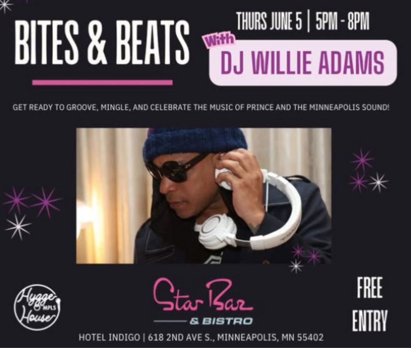 Bites and Beats with DJ Willie Adams